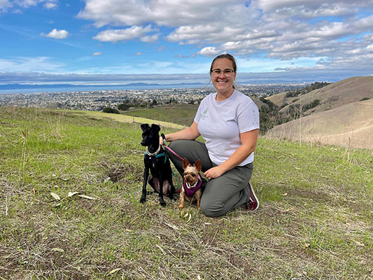 Chiropractor Reno NV Emily Richter Kirk With Her Dogs